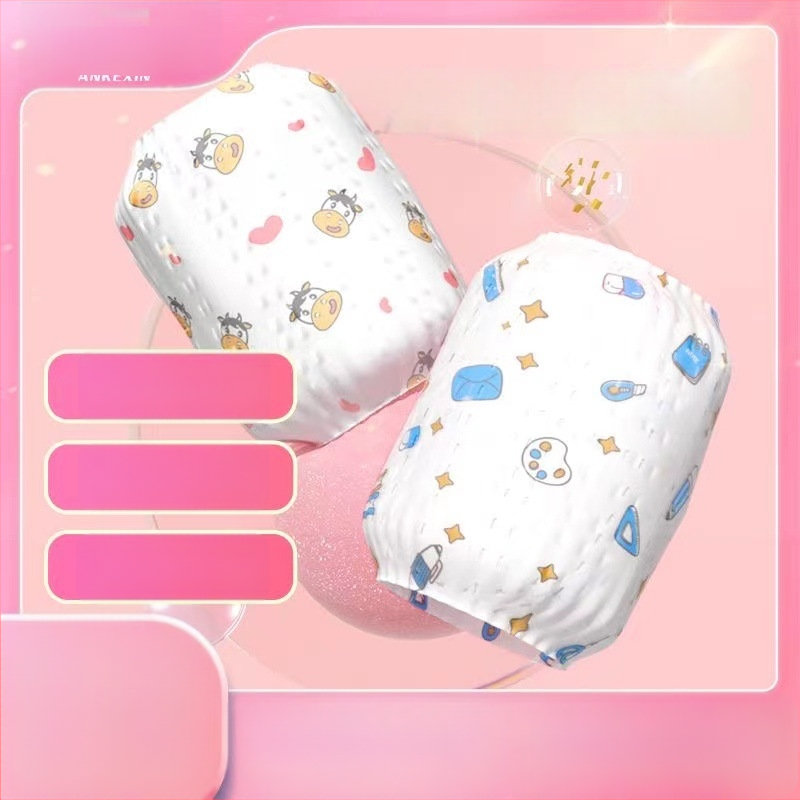 Vienkartinės kūdikių rankovės prieš nešvarumus, visoms sezonoms, karikatūrų spauda, universalus