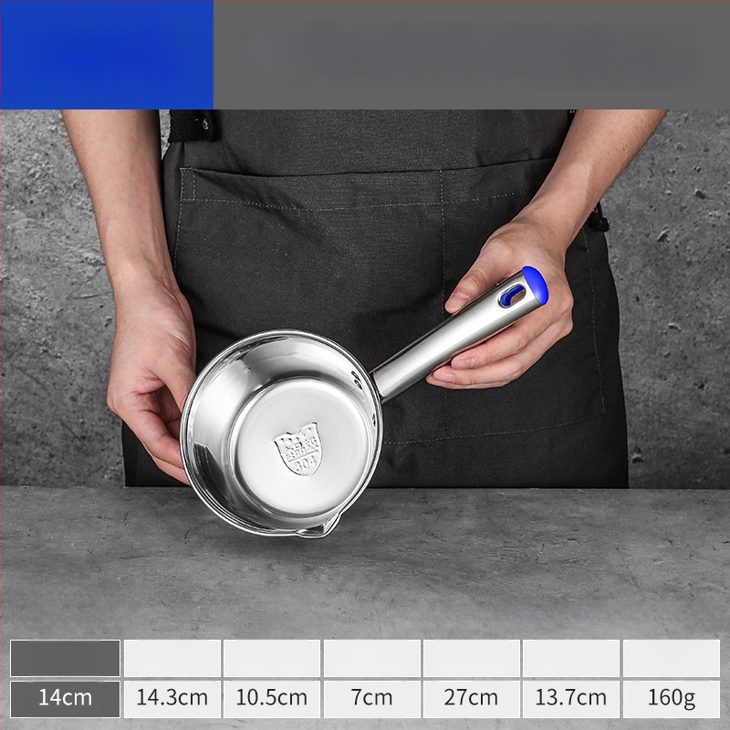 Lingură de supă din oțel inoxidabil 304, cu mâner lung și bol îngroșat, rezistentă la temperaturi înalte pentru bucătăriile comerciale