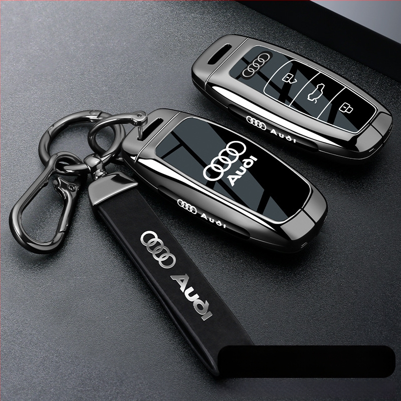 Capac de cheie pentru Audi A6L/A4L/Q5L/A3/Q3/A7L, aliaj de zinc, de înaltă clasă