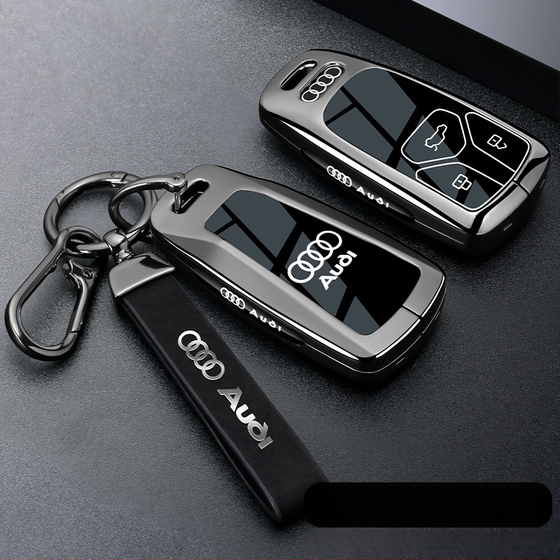 Capac de cheie pentru Audi A6L/A4L/Q5L/A3/Q3/A7L, aliaj de zinc, de înaltă clasă