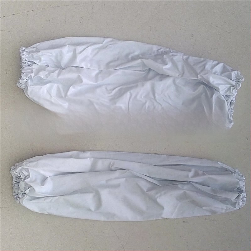 Oversleeves su PVC kaip pagrindine medžiaga, atsparios vandeniui, vienodo rašto, šiuolaikinis minimalistinis stilius