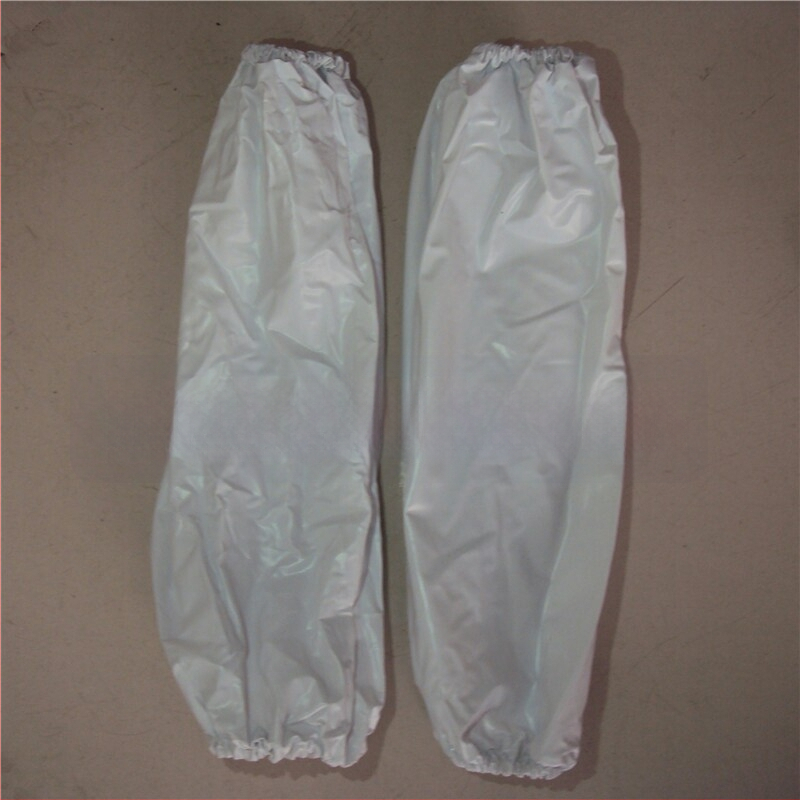 Oversleeves su PVC kaip pagrindine medžiaga, atsparios vandeniui, vienodo rašto, šiuolaikinis minimalistinis stilius