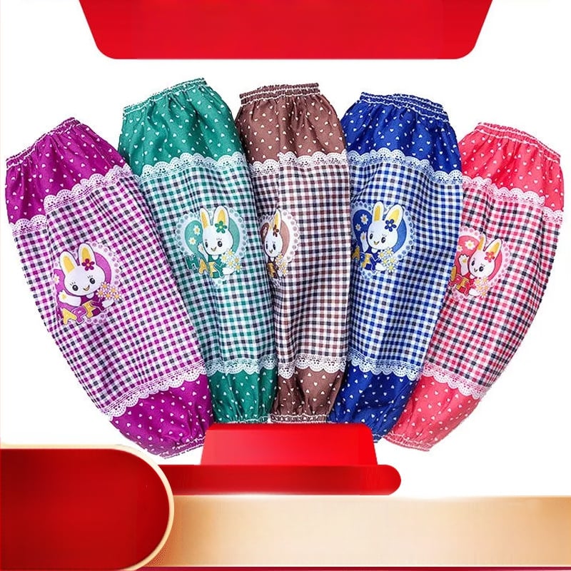 Virtuvės rankovių apsauginės - aliejui ir dėmėms atsparios, vandeniui atsparus kanvas, minimalistinis stilius