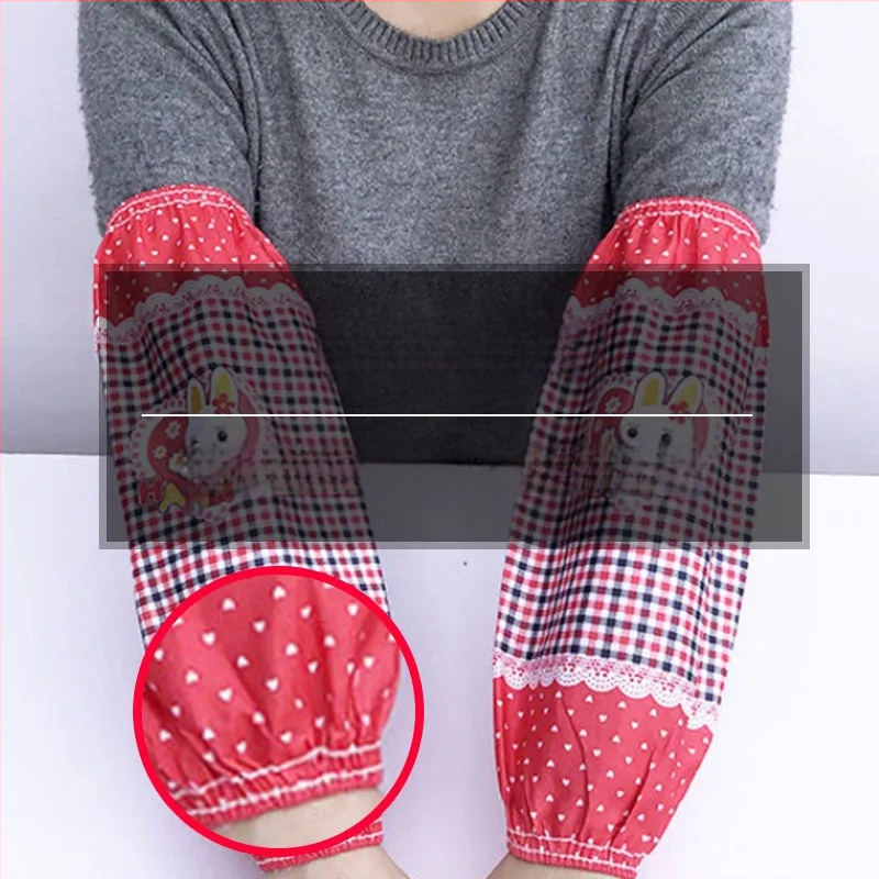 Virtuvės rankovių apsauginės - aliejui ir dėmėms atsparios, vandeniui atsparus kanvas, minimalistinis stilius