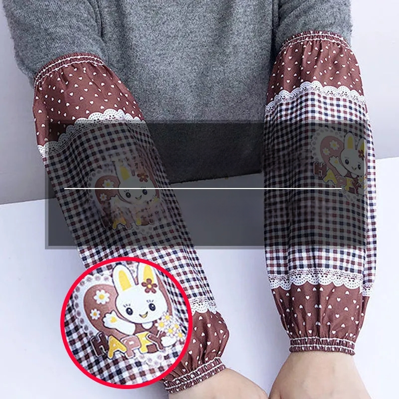 Virtuvės rankovių apsauginės - aliejui ir dėmėms atsparios, vandeniui atsparus kanvas, minimalistinis stilius