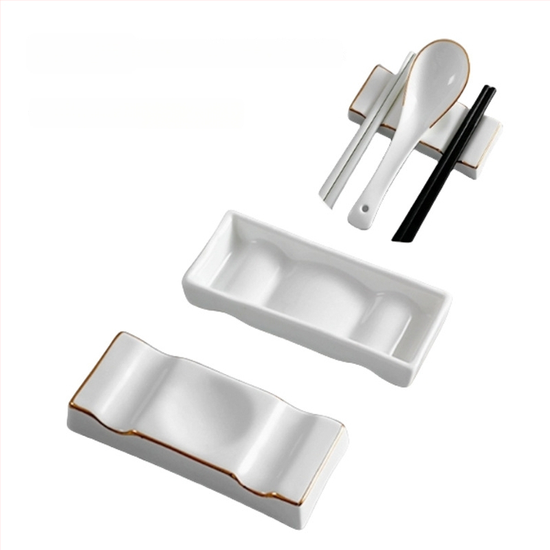 Pulkade ja lusika hoidik, keraamika, Bone China, kahefunktsiooniline hoidik, logotüübi kohandamine, lansseeriti 2020