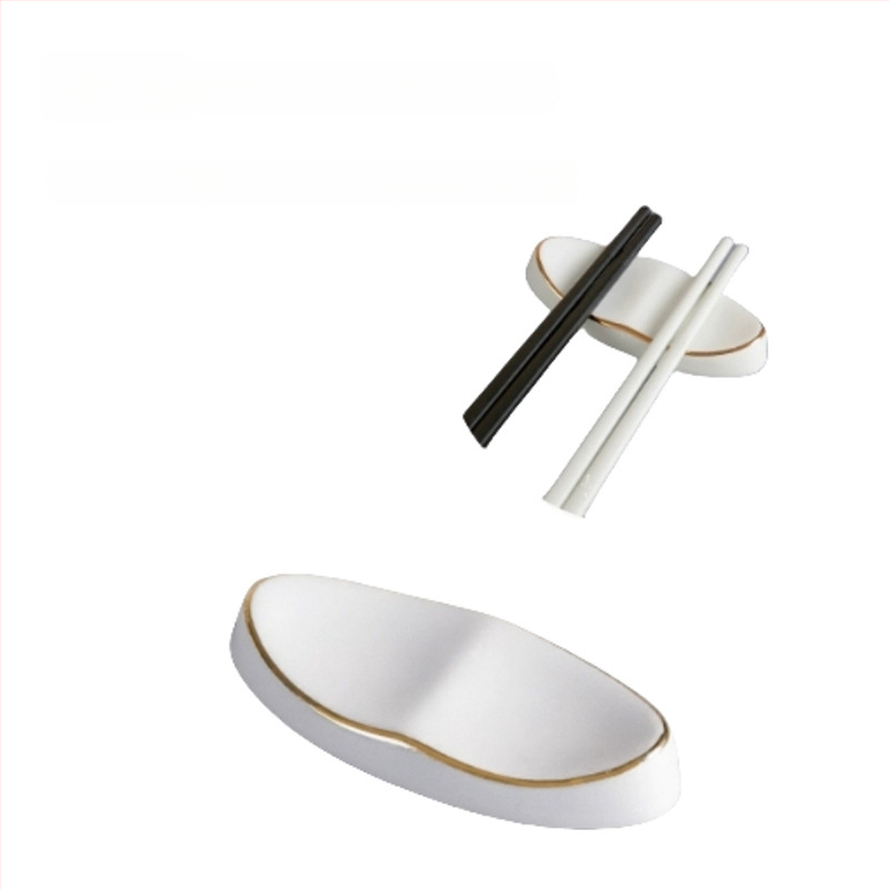 Pulkade ja lusika hoidik, keraamika, Bone China, kahefunktsiooniline hoidik, logotüübi kohandamine, lansseeriti 2020