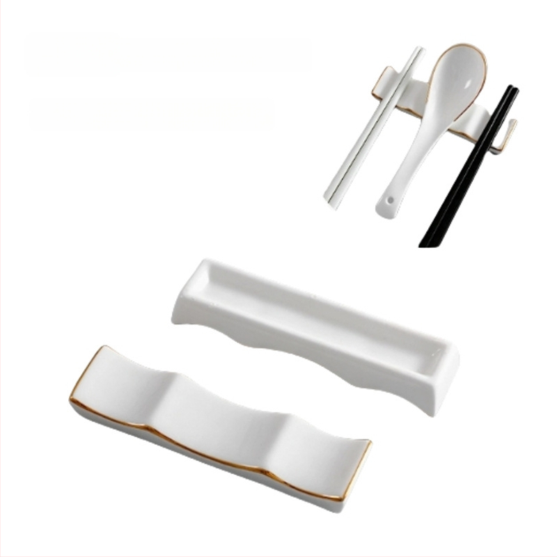 Pulkade ja lusika hoidik, keraamika, Bone China, kahefunktsiooniline hoidik, logotüübi kohandamine, lansseeriti 2020