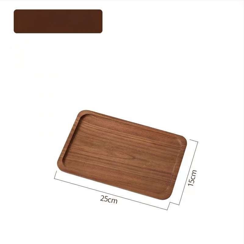 Tava ovală din lemn, stil japonez, masiv, stil modern minimalist, suprafață desenată manual, logo tipărit, personalizabil