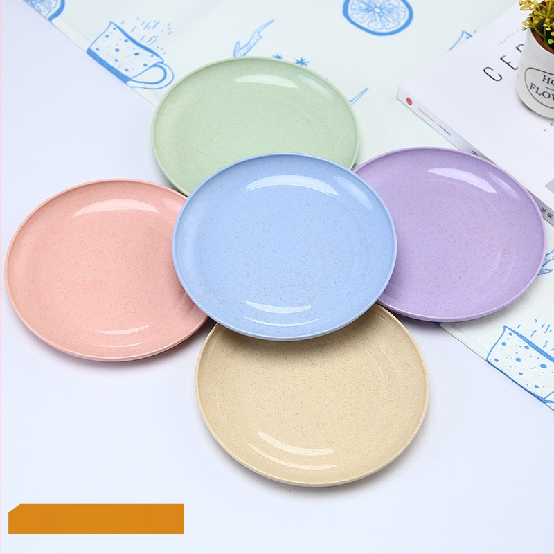 Πλαστικό κυκλικό πιάτο για τραπέζι, μοντέρνος απλός σχεδιασμός, διαθεσιμότητα εκτύπωσης λογοτύπου, δυνατότητα προσαρμογής, όχι κατάλληλο για φούρνο μικροκυμάτων