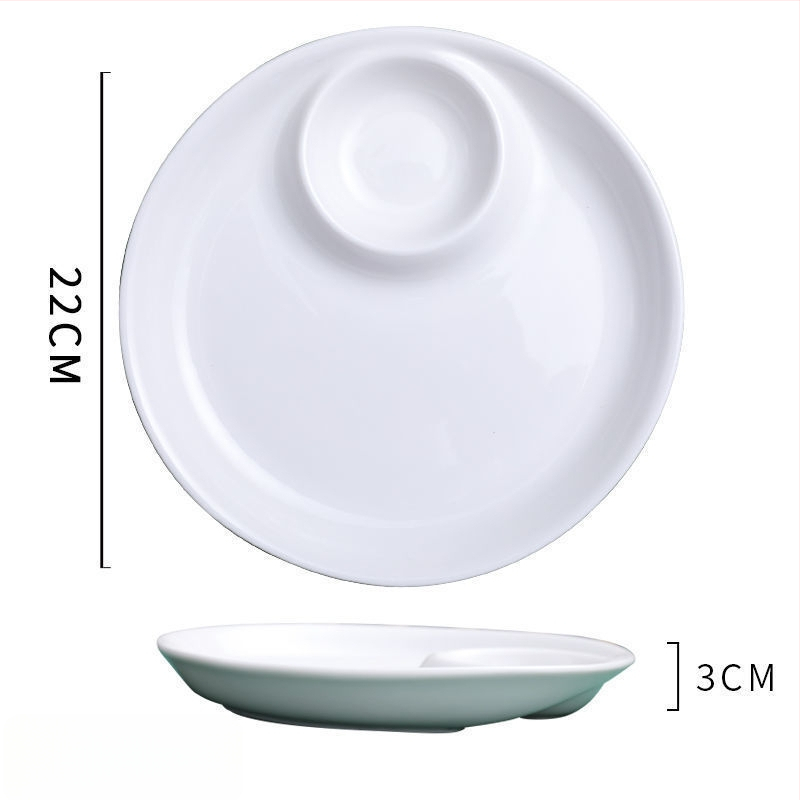 Πορσελάνινη πιατέλα για γεμιστά με διαχωριστικό, χειροποίητα ζωγραφισμένη σε ιαπωνικό στυλ, υλικό: νέο οστό πορσελάνης, δυνατότητα προσθήκης λογότυπου, κατάλληλο δώρο