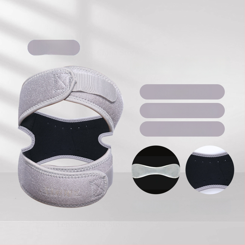 Sport térdvédő – vékony, lélegző neoprén anyag és szilikon patella rögzítéssel, felnőtteknek, kosárlabda