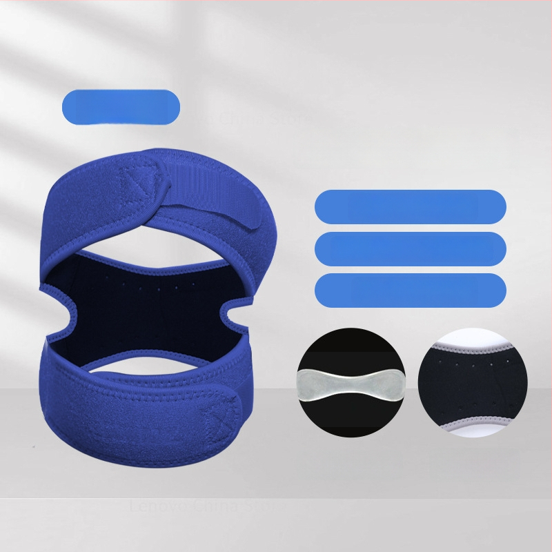 Sport térdvédő – vékony, lélegző neoprén anyag és szilikon patella rögzítéssel, felnőtteknek, kosárlabda