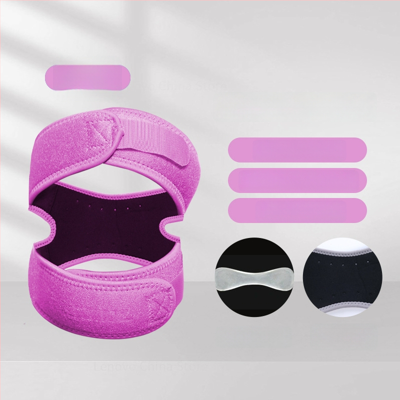 Sport térdvédő – vékony, lélegző neoprén anyag és szilikon patella rögzítéssel, felnőtteknek, kosárlabda