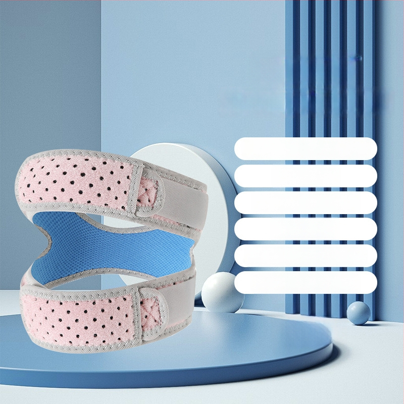 Sport térdvédő – vékony, lélegző neoprén anyag és szilikon patella rögzítéssel, felnőtteknek, kosárlabda