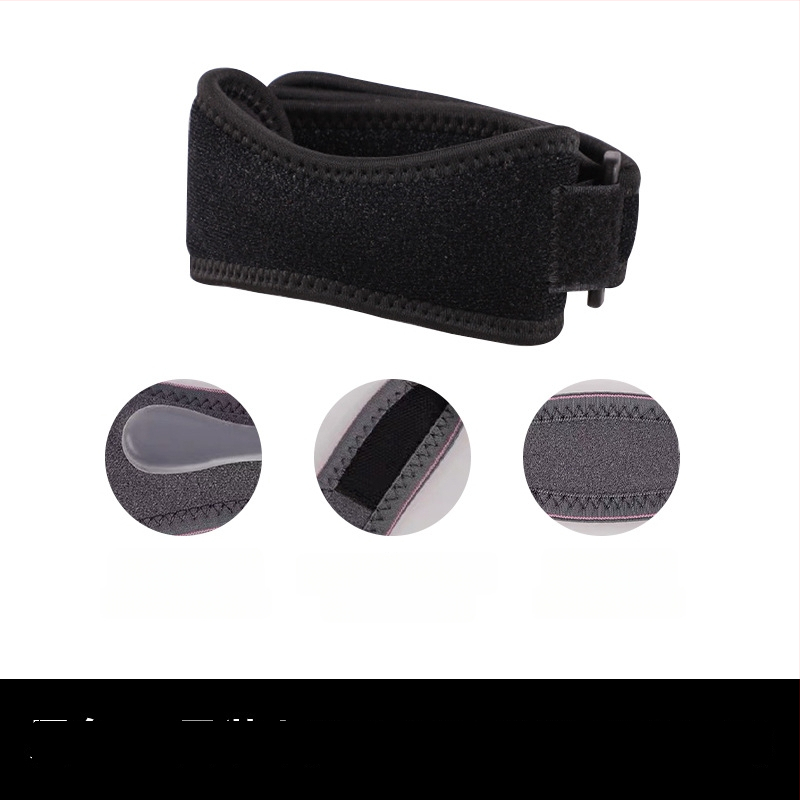 Sport térdvédő – vékony, lélegző neoprén anyag és szilikon patella rögzítéssel, felnőtteknek, kosárlabda