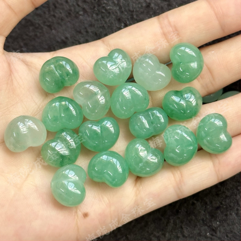 Dabas afrikāņu nefrits – smalka 3D gravēšana DIY rotu pērļu komplekts, brīvs akmens, nepārstrādāts akmens, nefrita tekstūra, rudens 2025, bez novērtējuma sertifikāta