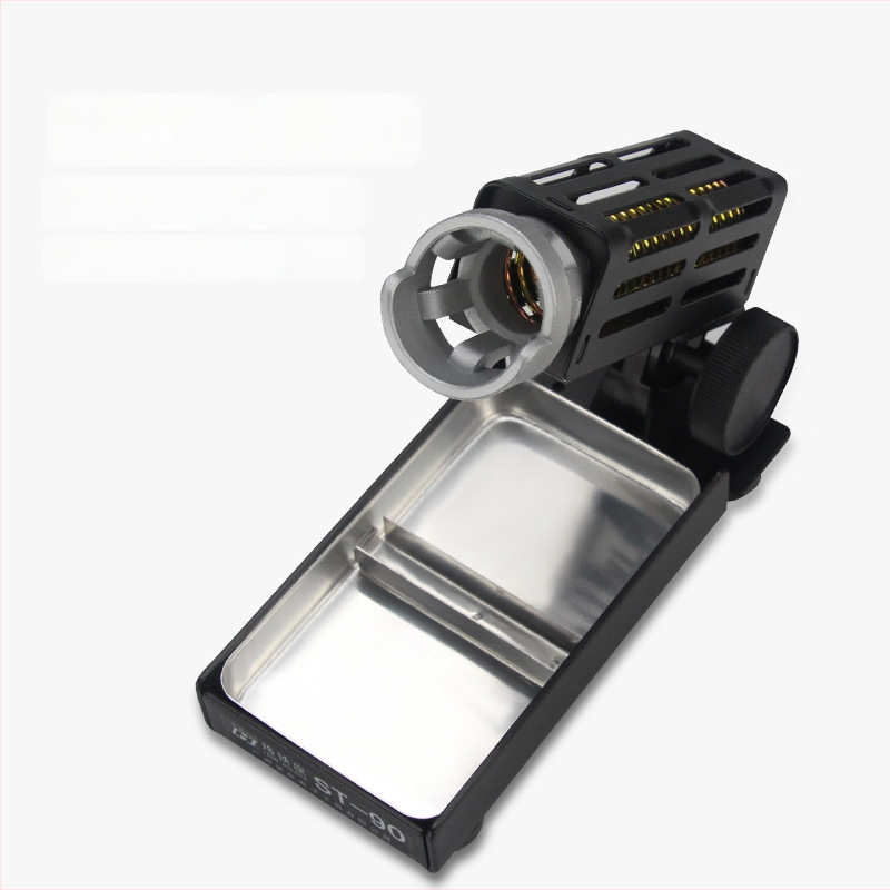 Lituoklio laikiklis ST-90, metalinis laikiklis litavimui, 220V, naudojimas: suvirinimas ir techninė priežiūra