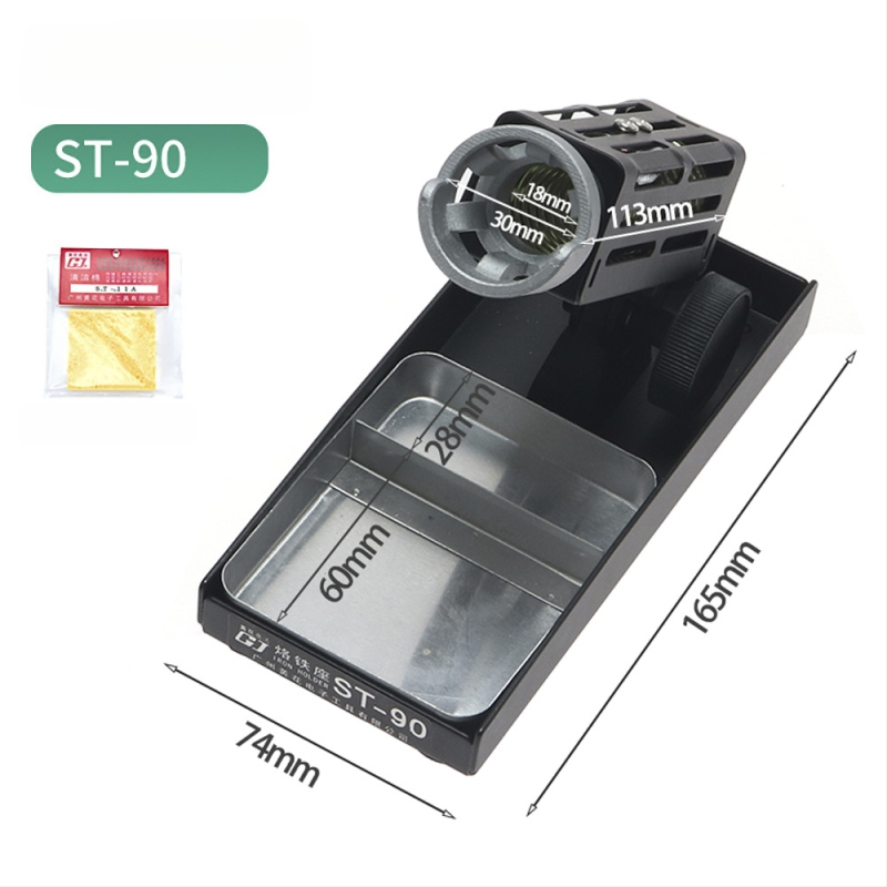 Lituoklio laikiklis ST-90, metalinis laikiklis litavimui, 220V, naudojimas: suvirinimas ir techninė priežiūra