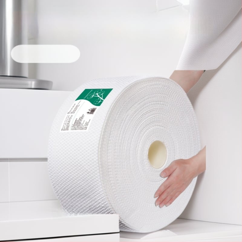 Μαντιλάκι καθαρισμού προσώπου μιας χρήσης με μαργαριταρένιο σχέδιο, φυσικές ίνες φυτικής προέλευσης, για χρήση σε σαλόνι ομορφιάς, απαλό και παχύ