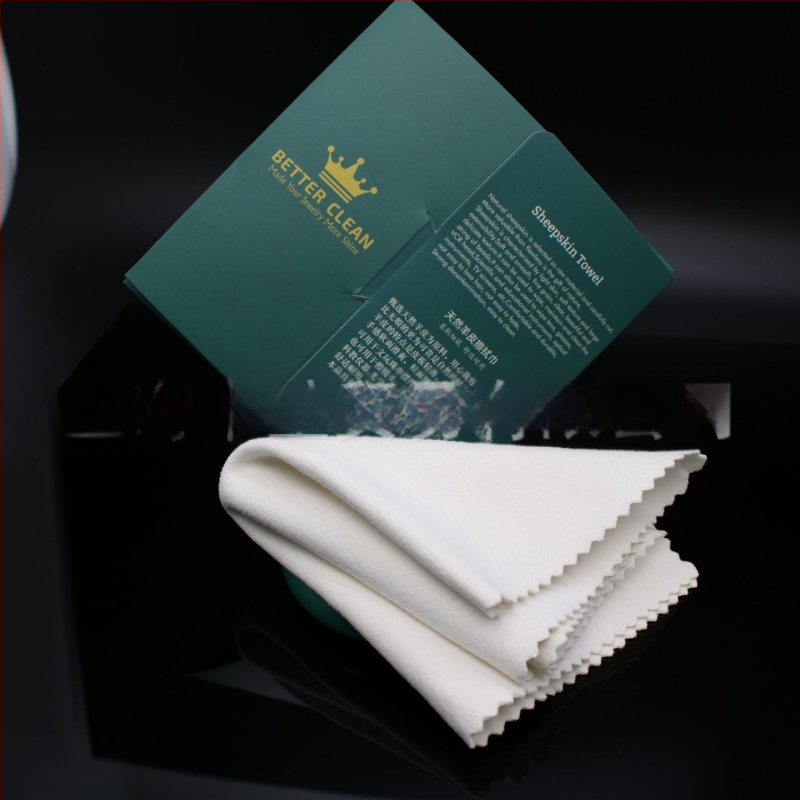 Prosop de curățare pentru întreținerea bijuteriilor - pentru diamante și inele cu perle - material: Altul; mărci private autorizate: Da; logo tipărit: OK; listare: Primăvara 2022