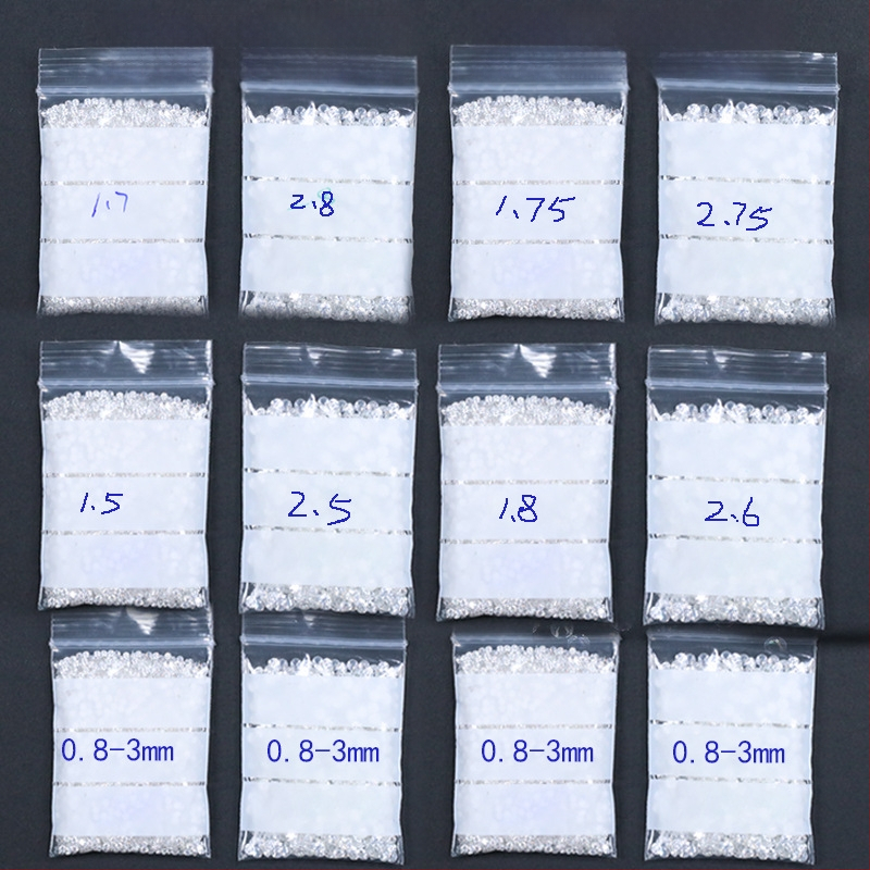 Moissanite rotunde, claritate VVS, luciu lustruit, material sintetic, personalizabil prin cerere — Xia Lin Jewelry