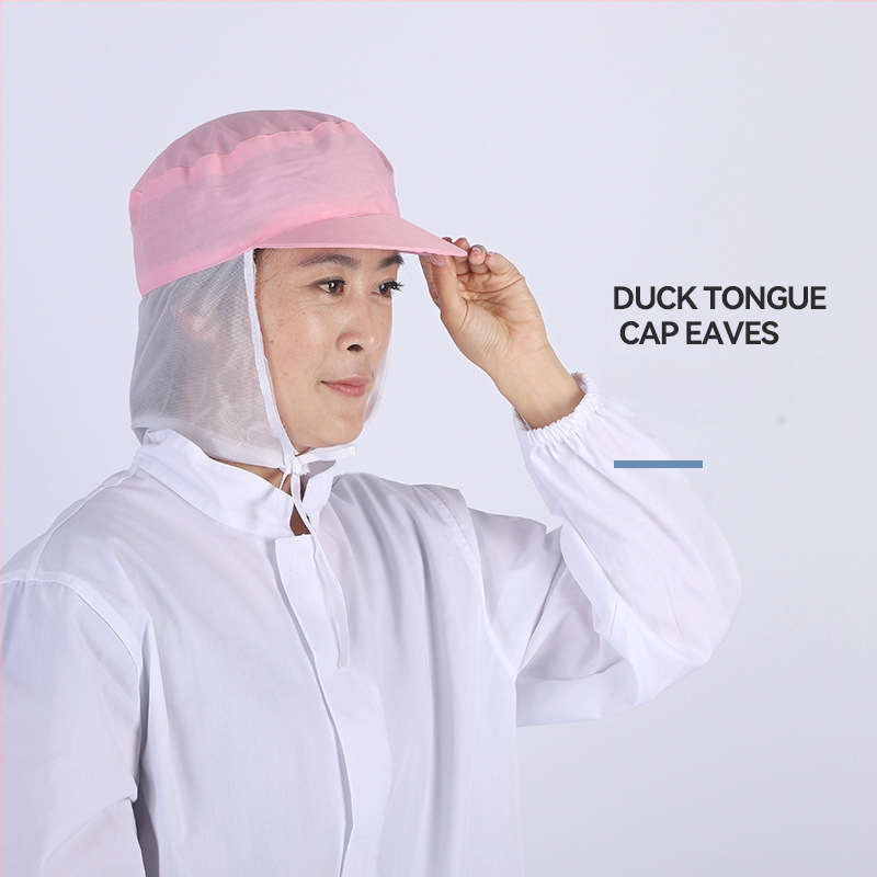 Șapcă de plasă unisex cu vârf plat și margine lată, poliester-bumbac poplin, țesătură simplă, imprimare logo disponibilă