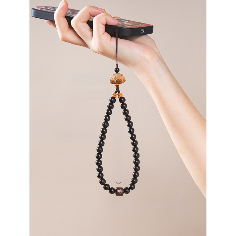 Moteriškas mobiliojo telefono pavadėlis su PP virve ir plastine sagtimi