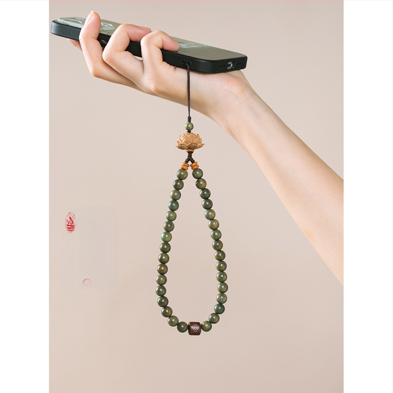 Moteriškas mobiliojo telefono pavadėlis su PP virve ir plastine sagtimi