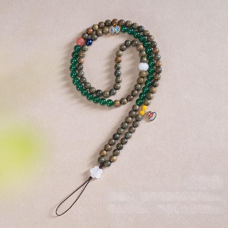 Moteriškas mobiliojo telefono pavadėlis su PP virve ir plastine sagtimi