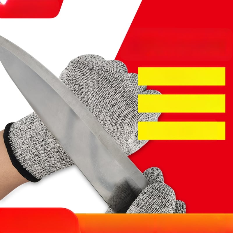 Qin Sail HPPE γάντια αντίστασης σε περικοπές – Grade 5 προστασία για κοπή γυαλιού, κηπουρική και ξυλουργική