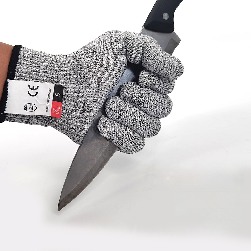 Qin Sail HPPE γάντια αντίστασης σε περικοπές – Grade 5 προστασία για κοπή γυαλιού, κηπουρική και ξυλουργική
