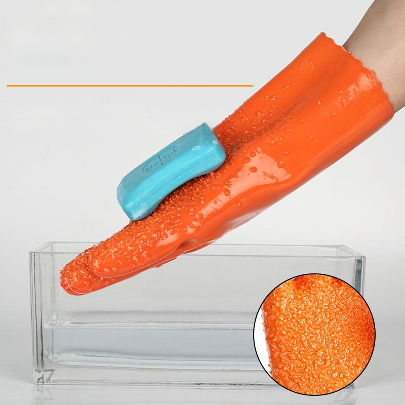 Pramoninės PVC pirštinės – vandeniui atsparios, naftos atsparios, neslystančios, rūgštims ir šarmams atsparios