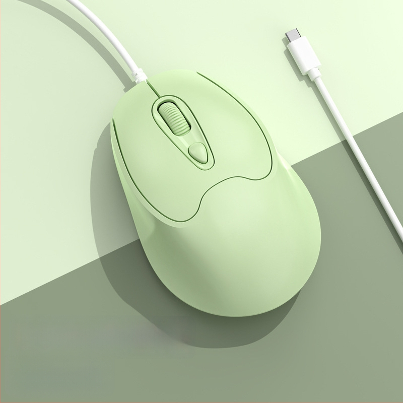 Οπτικό ποντίκι USB-C, ενσύρματο, 2400dpi, 4 πλήκτρα