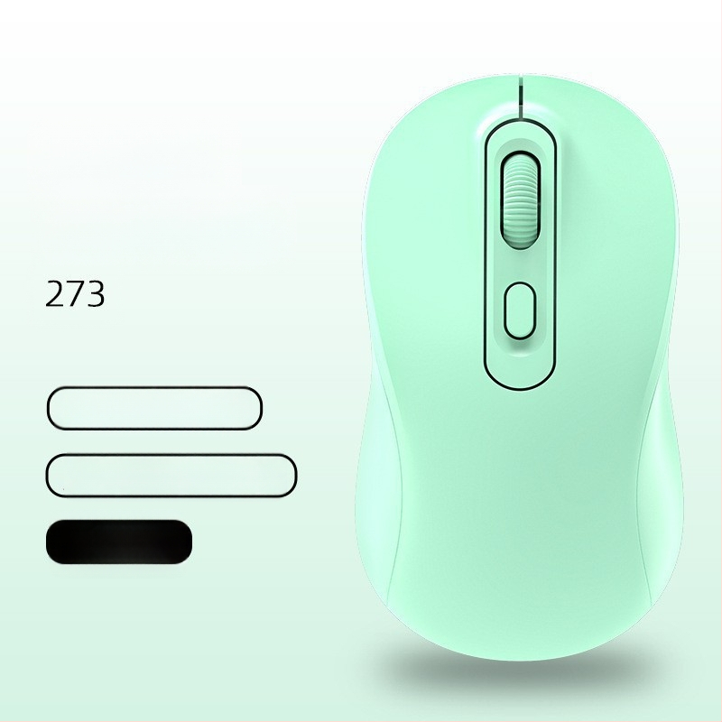 Ασύρματο ποντίκι με διπλή λειτουργία 2.4G/Bluetooth, 1600 DPI, USB θύρα, 4 πλήκτρα, επαναφορτιζόμενο