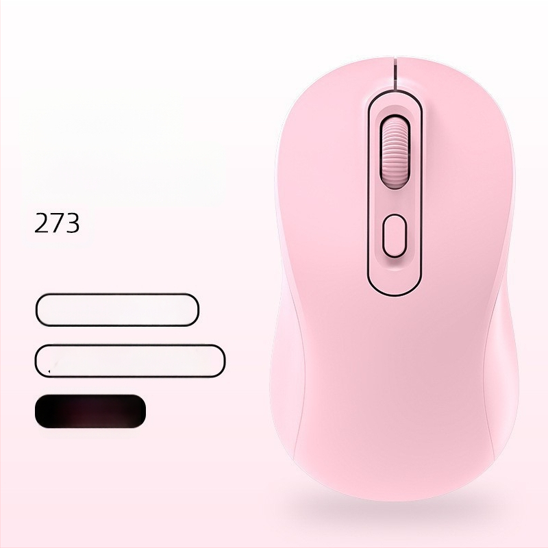 Ασύρματο ποντίκι με διπλή λειτουργία 2.4G/Bluetooth, 1600 DPI, USB θύρα, 4 πλήκτρα, επαναφορτιζόμενο