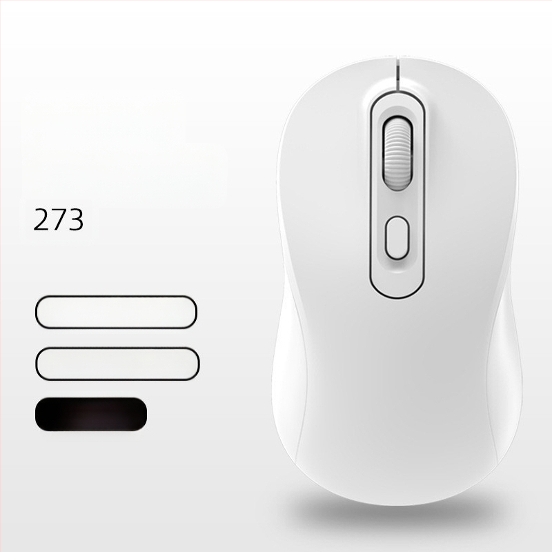 Ασύρματο ποντίκι με διπλή λειτουργία 2.4G/Bluetooth, 1600 DPI, USB θύρα, 4 πλήκτρα, επαναφορτιζόμενο