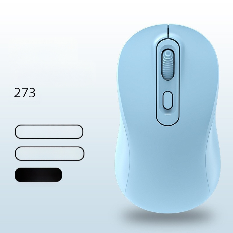 Ασύρματο ποντίκι με διπλή λειτουργία 2.4G/Bluetooth, 1600 DPI, USB θύρα, 4 πλήκτρα, επαναφορτιζόμενο