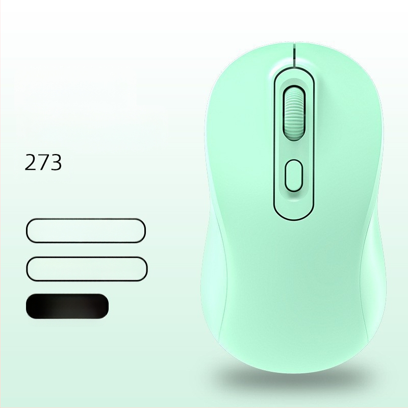 Ασύρματο ποντίκι με διπλή λειτουργία 2.4G/Bluetooth, 1600 DPI, USB θύρα, 4 πλήκτρα, επαναφορτιζόμενο