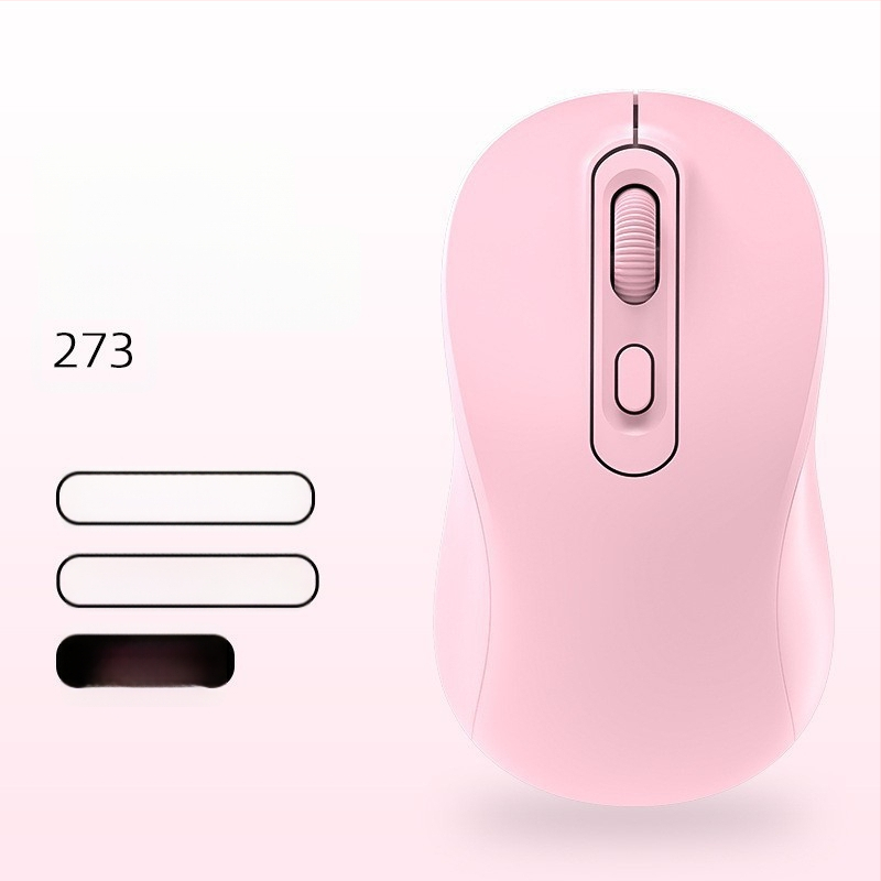 Ασύρματο ποντίκι με διπλή λειτουργία 2.4G/Bluetooth, 1600 DPI, USB θύρα, 4 πλήκτρα, επαναφορτιζόμενο