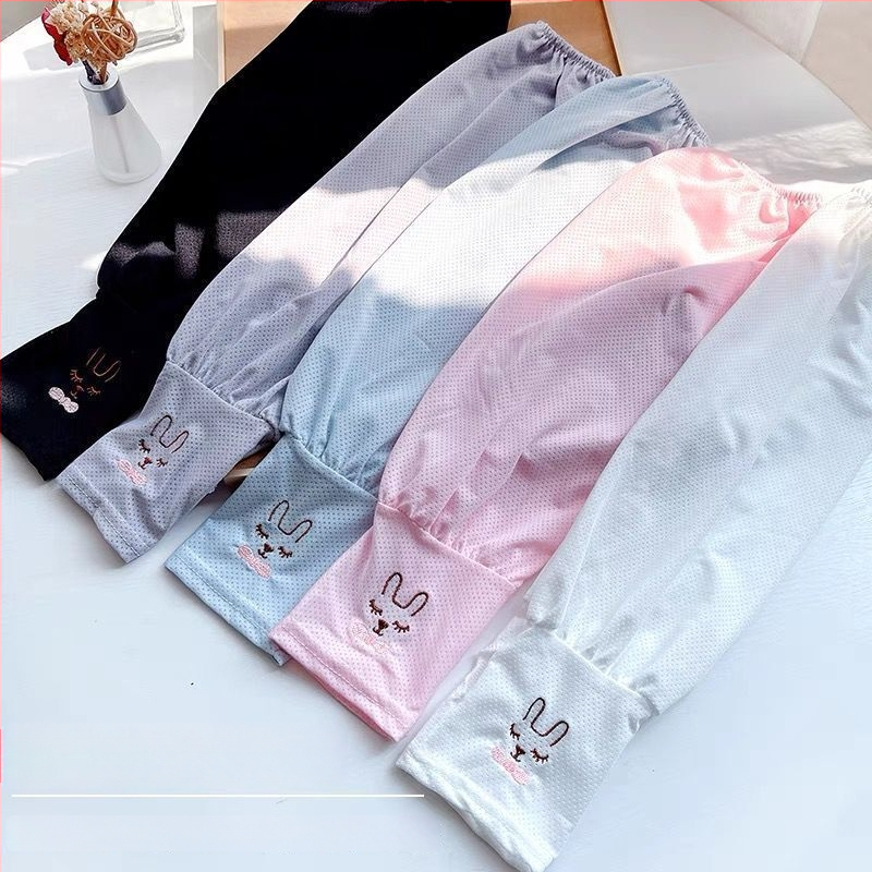 Дамски ръкави за UV защита, дишащи Ice Silk, акрилна тъкан, съдържание 71–80%, Пролет 2023