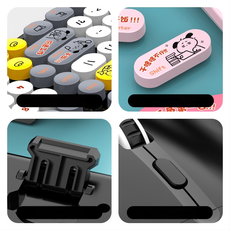 Viper K2 ενσύρματο σετ πληκτρολογίου και ποντικιού - 98 πλήκτρα, αδιάβροχο σχέδιο, καλώδιο 1,5 m, πλαστική κατασκευή