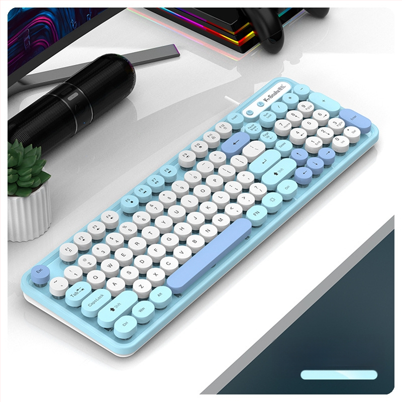 Viper K2 ενσύρματο σετ πληκτρολογίου και ποντικιού - 98 πλήκτρα, αδιάβροχο σχέδιο, καλώδιο 1,5 m, πλαστική κατασκευή