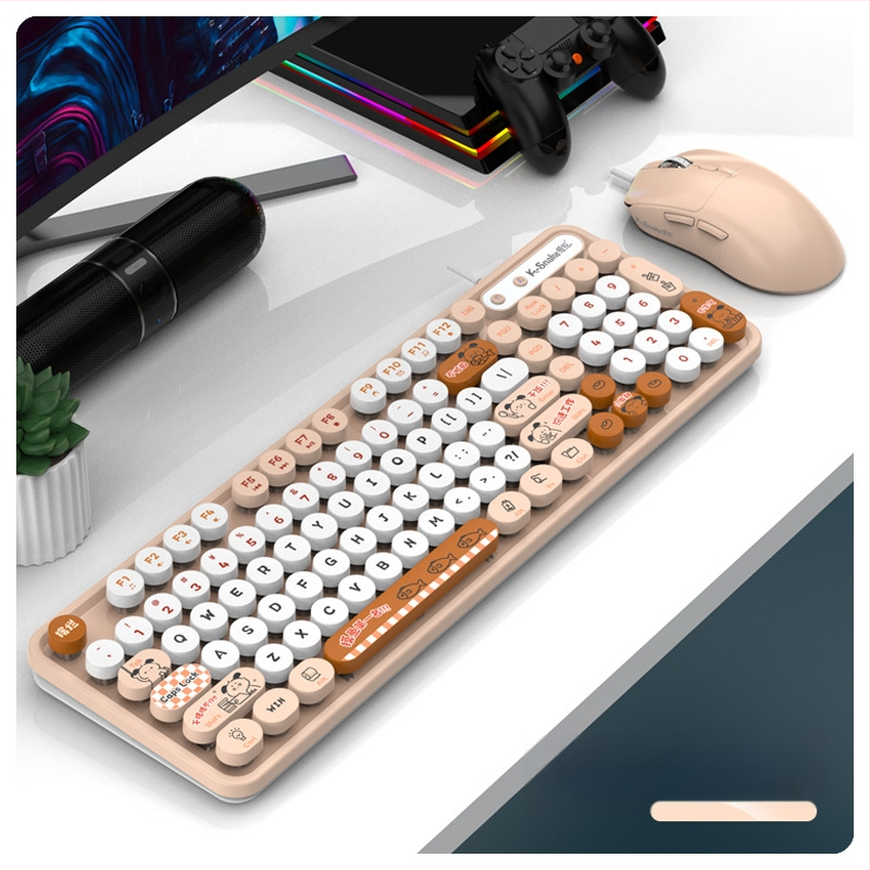 Viper K2 ενσύρματο σετ πληκτρολογίου και ποντικιού - 98 πλήκτρα, αδιάβροχο σχέδιο, καλώδιο 1,5 m, πλαστική κατασκευή