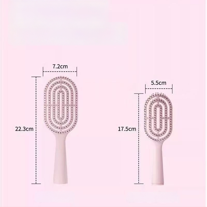 Női hajkefe levegő-párnás, puha dizájn, magas koronával; Márka: Jiajiyu; Anyag: Műanyag; Import: Nem