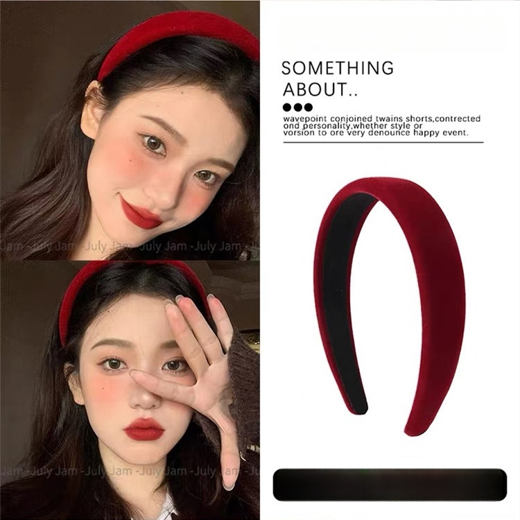 Diademă pentru păr, din material textil, lucrată manual, stil coreean, pentru femei, vara 2025