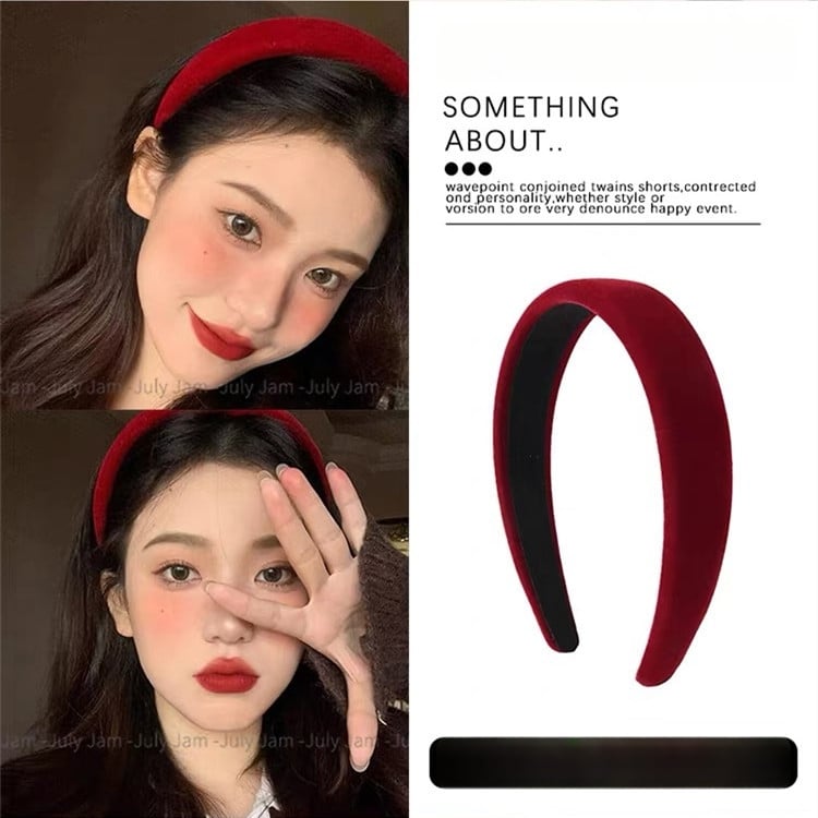 Diademă pentru păr, din material textil, lucrată manual, stil coreean, pentru femei, vara 2025