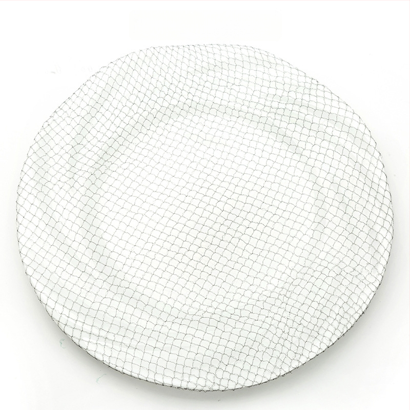 Plasă de păr invizibilă pentru coc, din nailon, ochiuri de 5 mm, set de 10 bucăți
