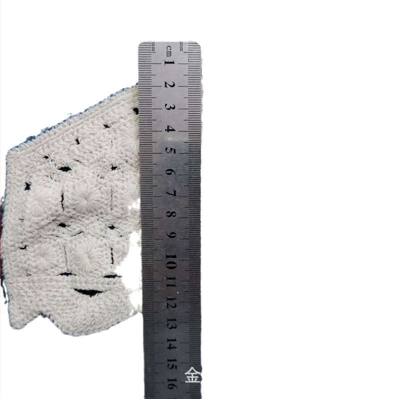 Női csipkés gallér vízoldódó hímzé pamutfonalból