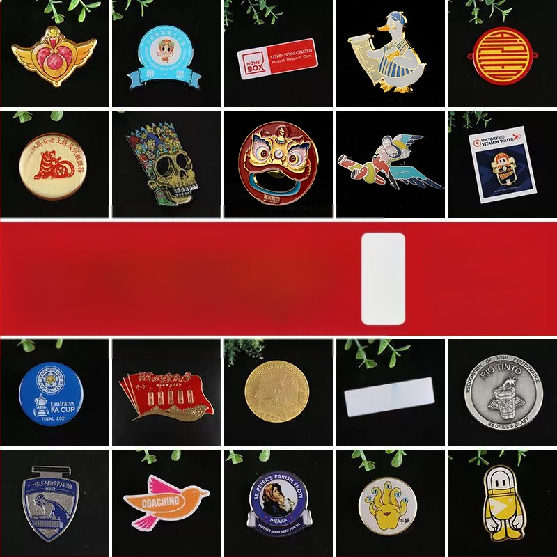 Ötvözet jelvény testreszabható — sütőben égetett zománc, karikatúra kitűző, emlékfém medál iskolai és vállalati rendezvényekhez